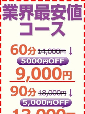 業界最安値コースのプロフィール写真